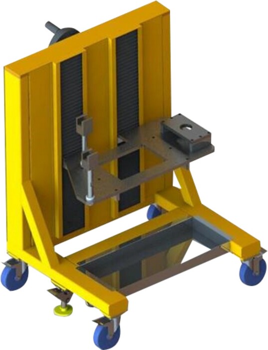 侧翼配件升降拖车