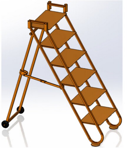 六步梯折叠梯子多功能人字梯
